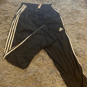 Black sporty joggers